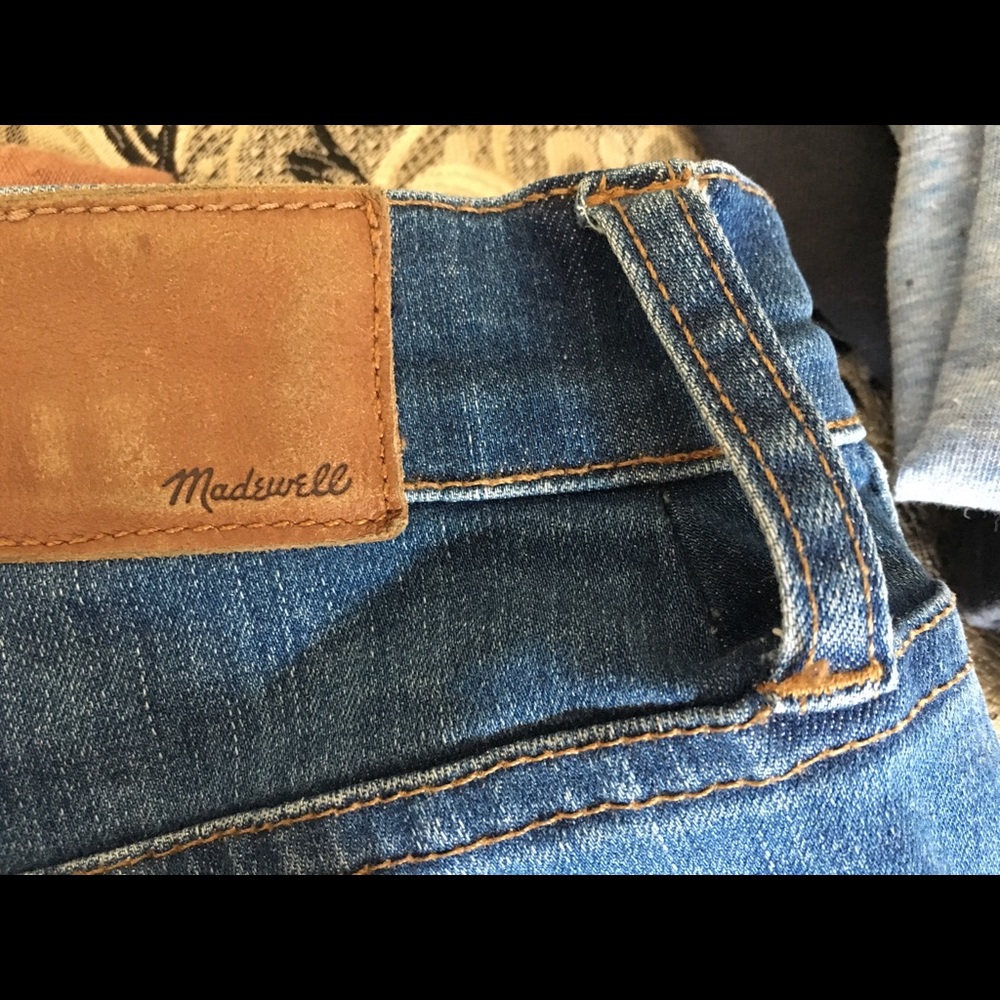 Madewell 10 Inch High Rise Skinny Jeans